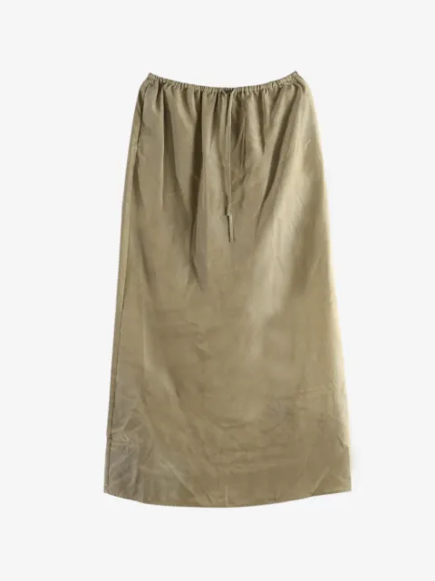 Amomento drawstring-waist maxi skirt