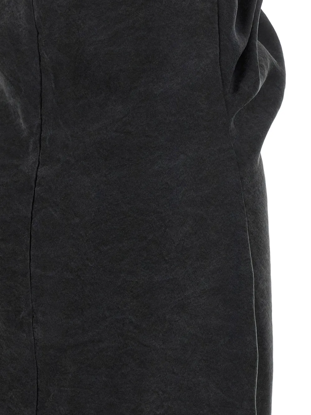 Magda Butrym floral-detail off-the-shoulder dress Zwart