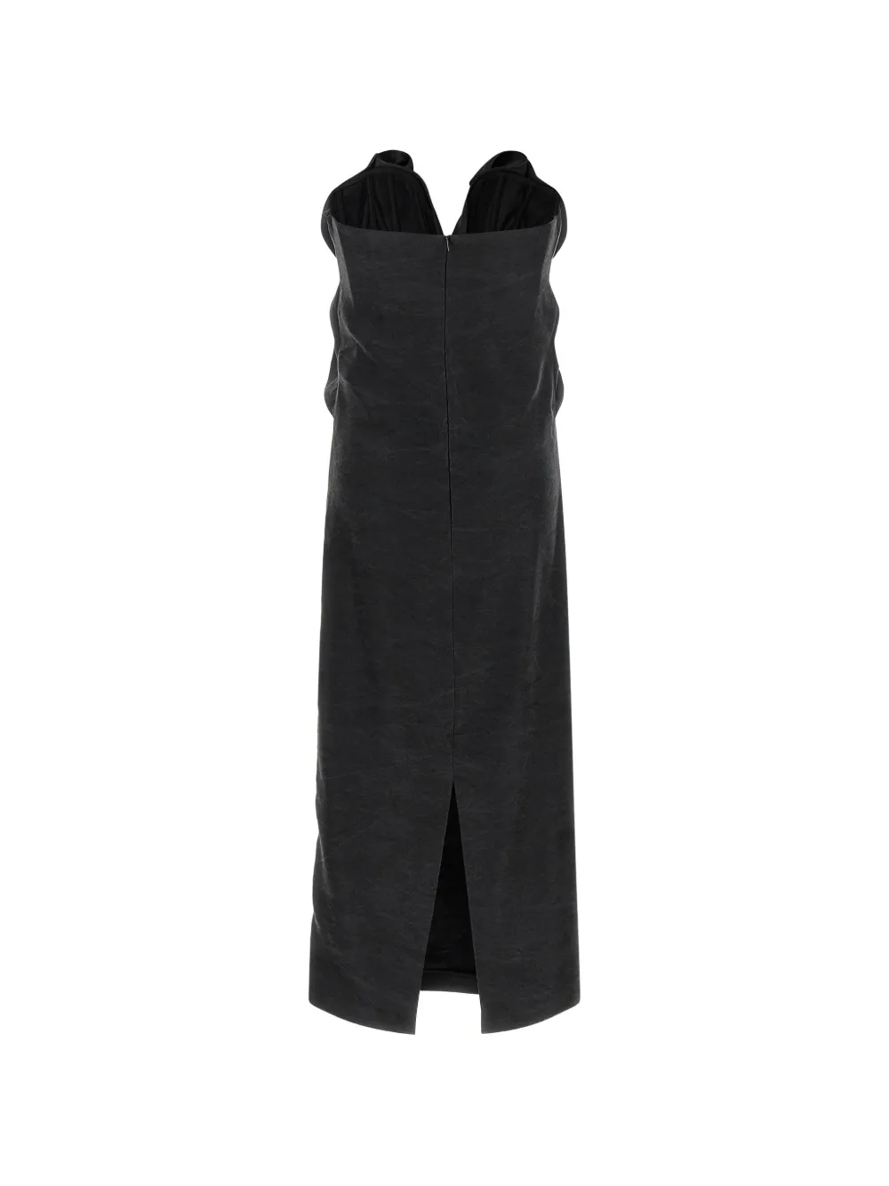 Magda Butrym floral-detail off-the-shoulder dress Zwart