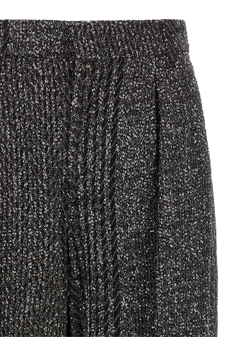 Missoni Broek met wijde pijpen Zwart