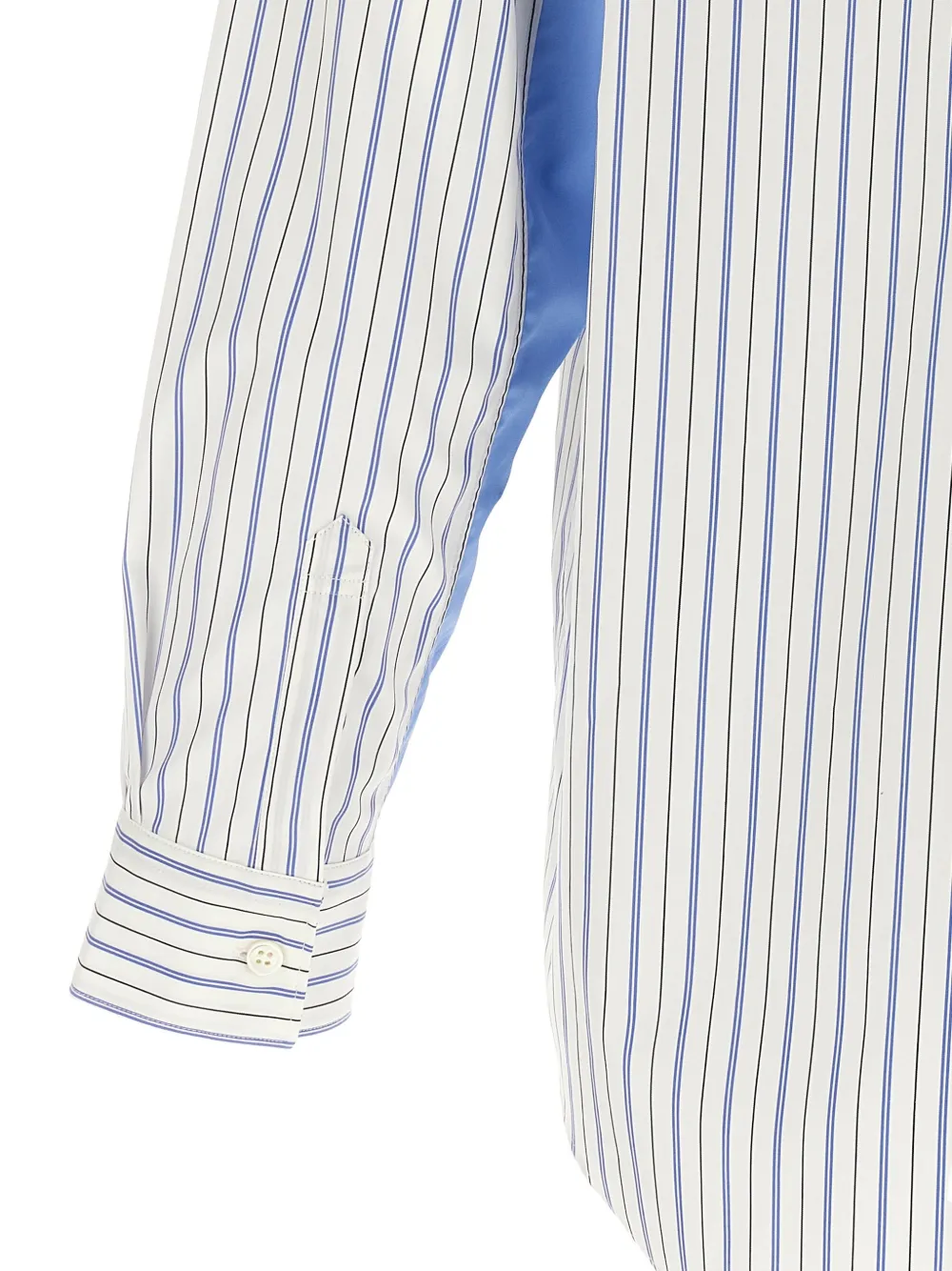 Comme Des Garçons Shirt Gestreept overhemd Wit