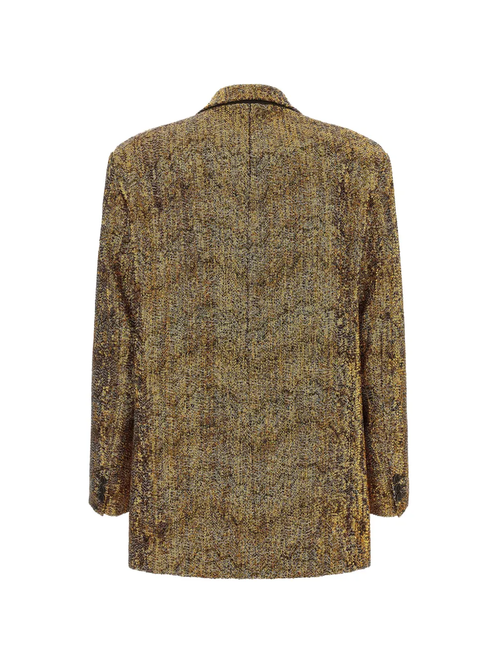 Missoni Sequin-embellished Double-breasted Blazer in Gold, view 2