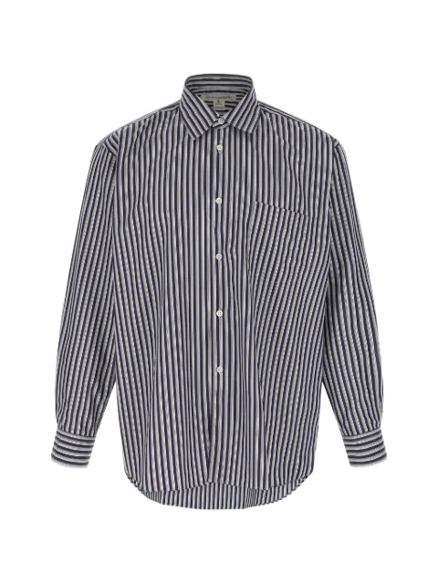 Comme Des Garçons Shirt vertical-stripe cotton shirt