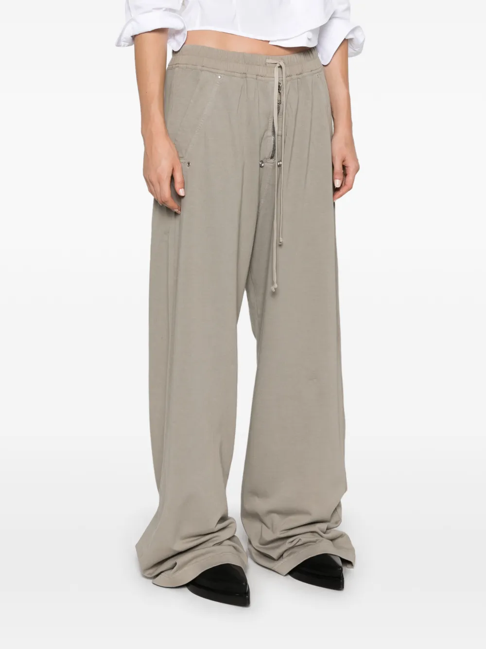 Rick Owens DRKSHDW Trainingsbroek met trekkoord Beige