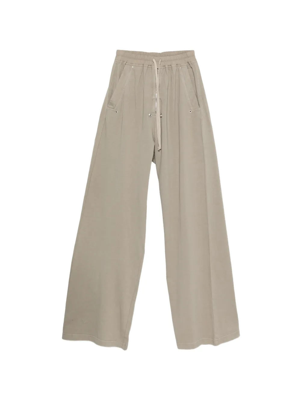 Rick Owens DRKSHDW drawstring wide-leg track pants - Toni neutri