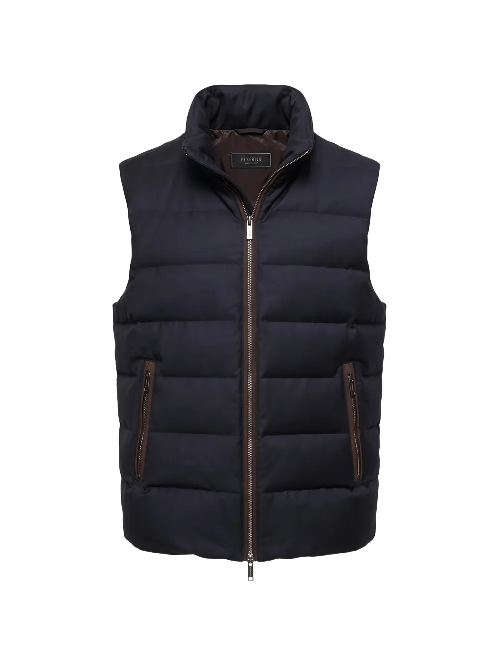 Peserico flannel down quilted gilet