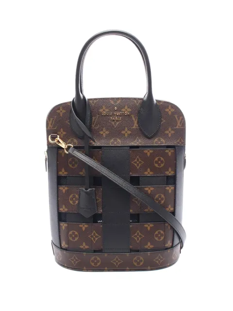 Louis Vuitton Pre-Owned 2017 Monogram Tressage Tote satchel