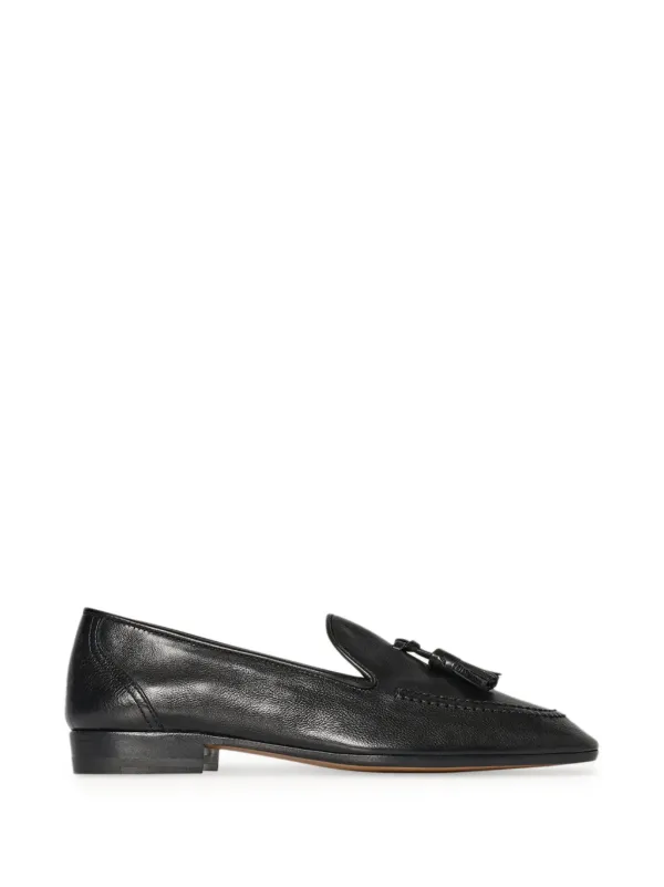 The Row Caden Loafers in Black