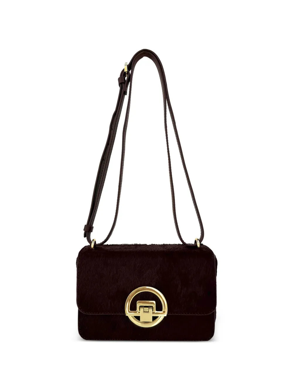 Apatchy London Tilly hair-on leather mini bag - Red