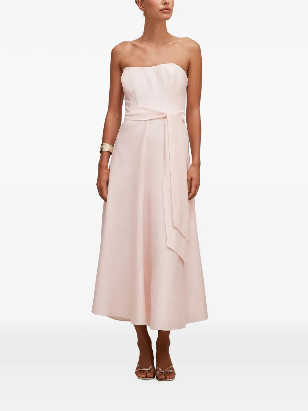 Ever New Daniella strapless A-line midi dress