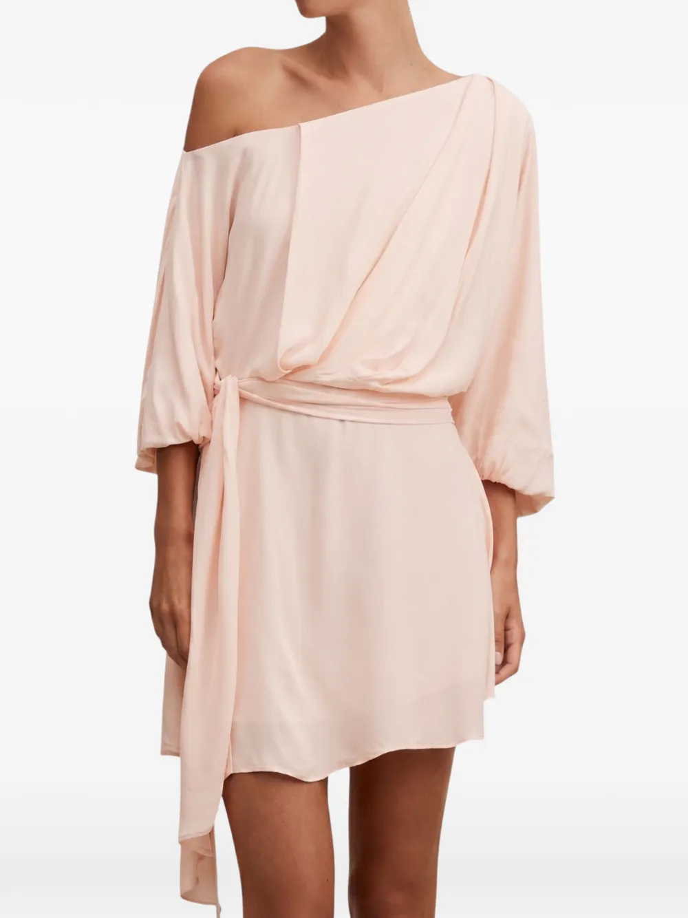 Ever New Sammy draped asymmetric mini dress