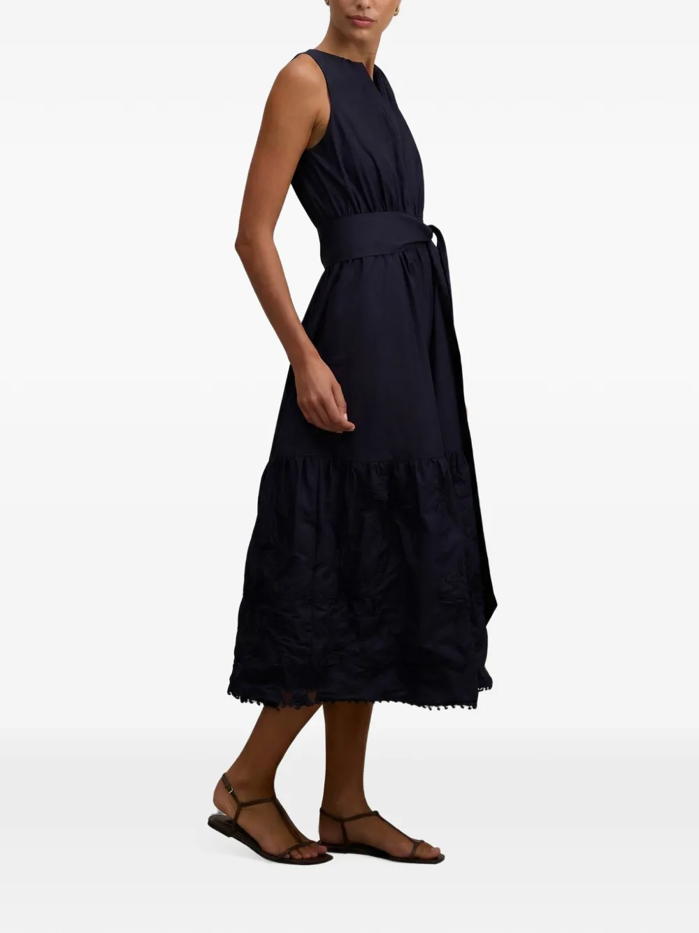 Ever New Evie embroidered midi dress