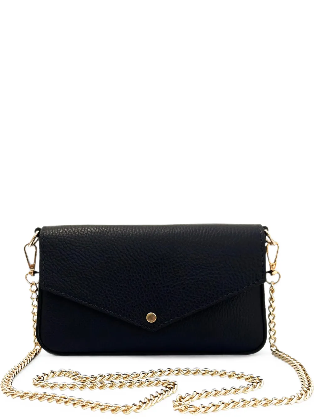 Apatchy London Munro leather clutch bag - Nero