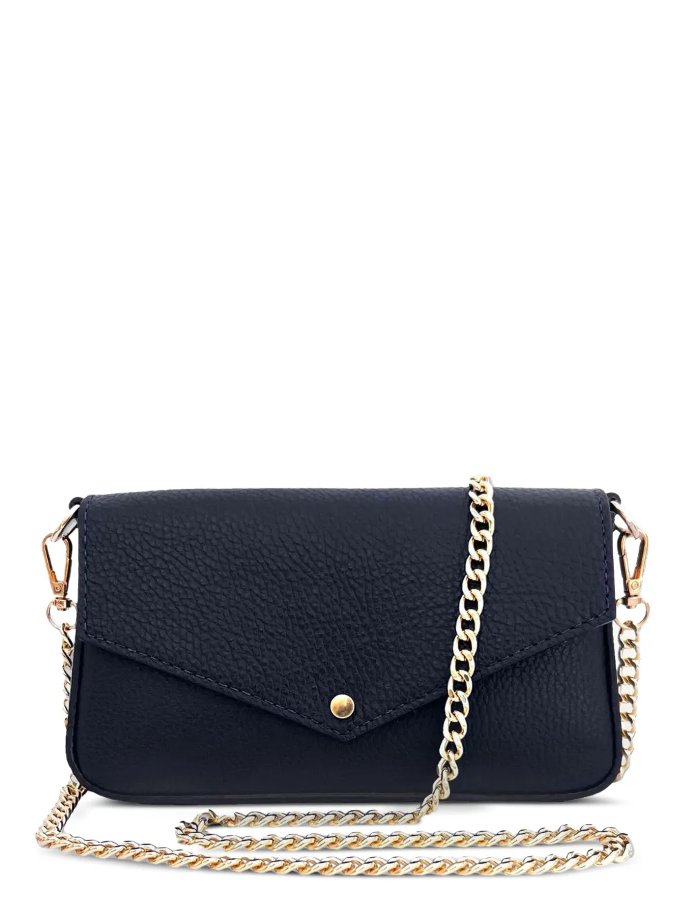 Apatchy London Munro leather clutch bag - Blu