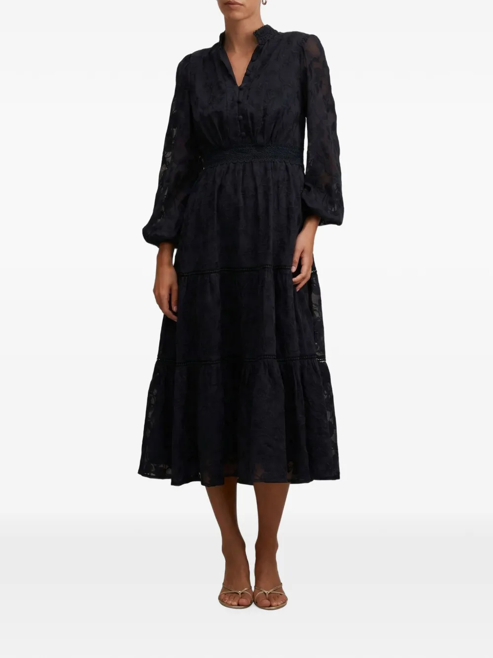 Ever New Nala embroidered midi dress