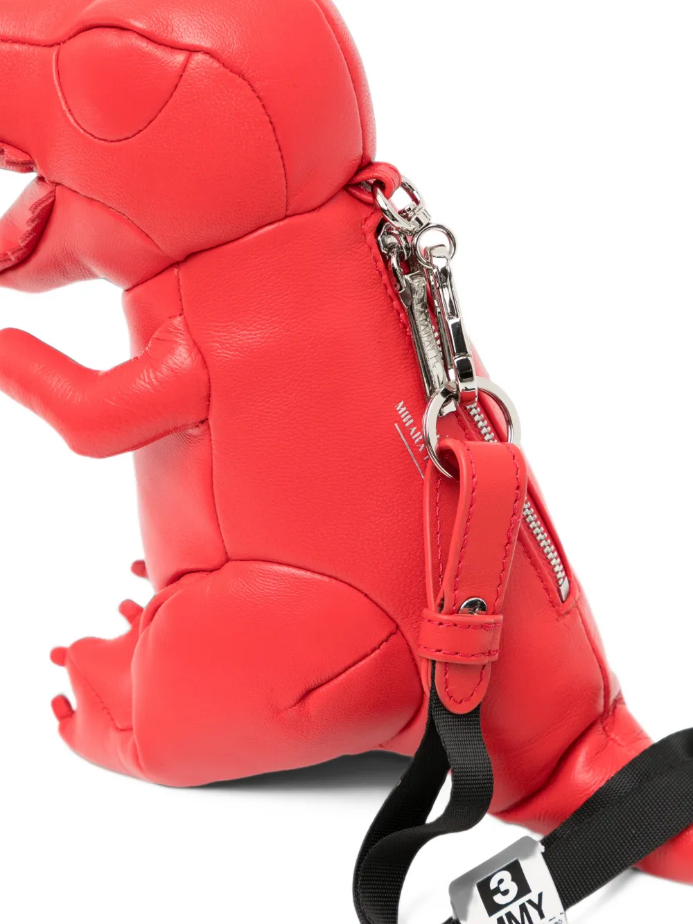 Maison MIHARA YASUHIRO "DOLLS" T-REX Mini Bag Rood