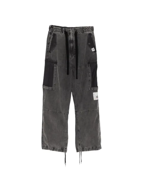 Maison MIHARA YASUHIRO cotton satin cargo pants