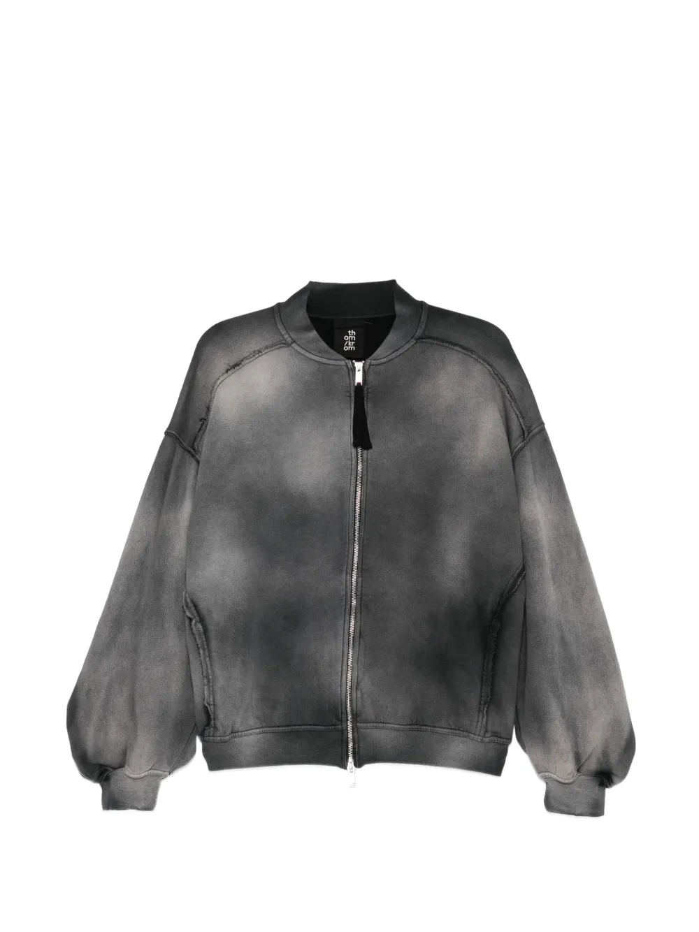 Thom Krom washed bomber jacket - Gris Thom Krom washed bomber jacket - Gris