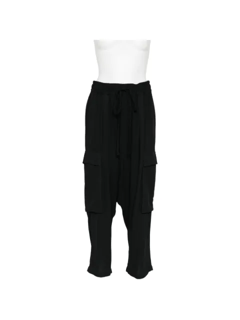 Thom Krom cropped patch-pocket pants