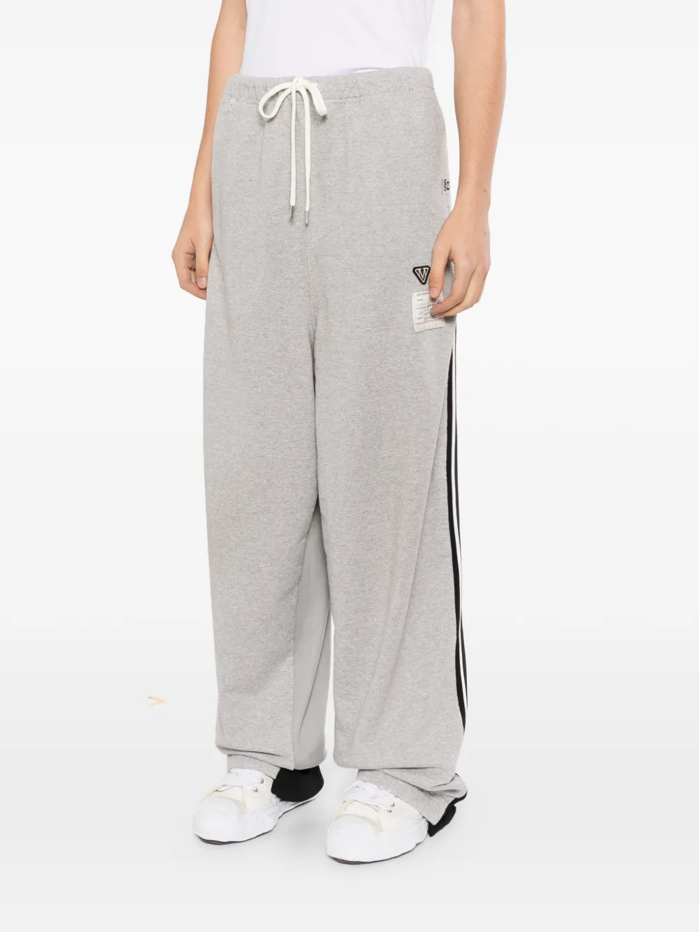 Maison MIHARA YASUHIRO Combinatie van trainingsbroek en joggingbroek Grijs