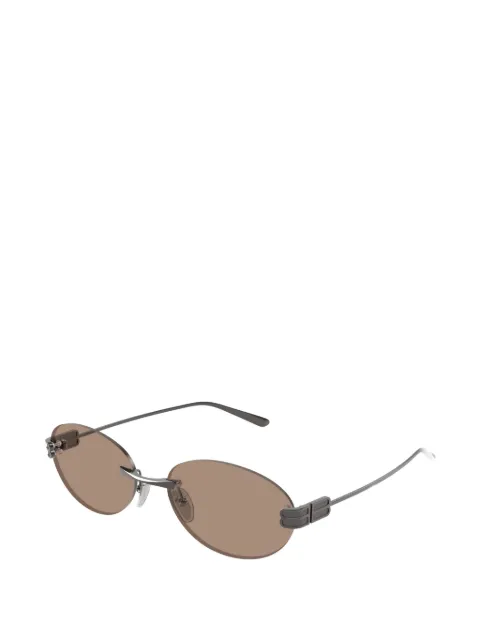Balenciaga Eyewear Gossip BB oval-frame sunglasses