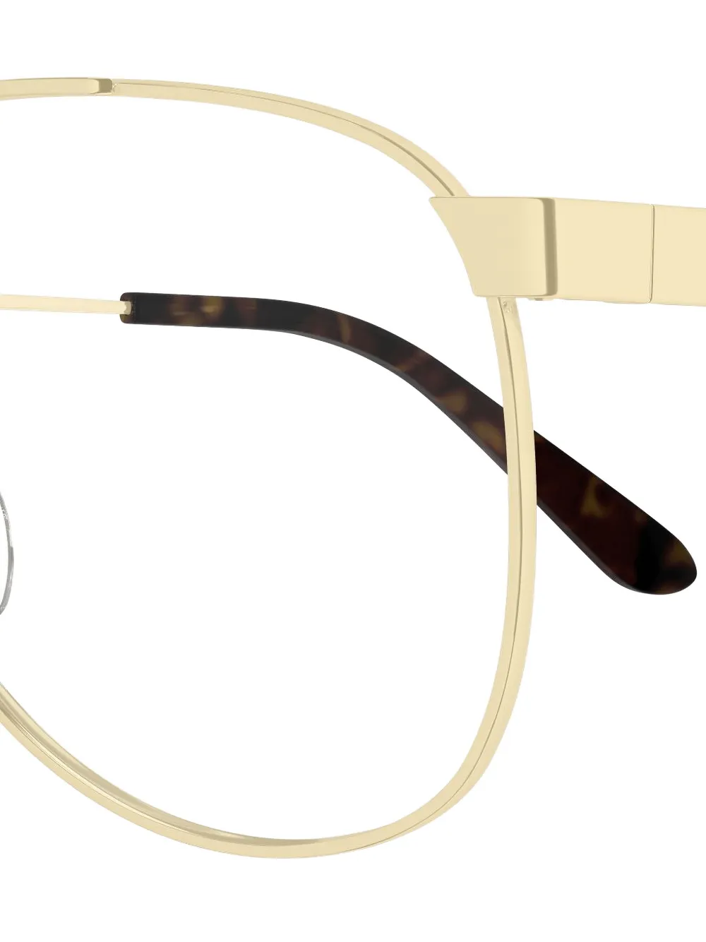 Balenciaga Eyewear Bril met piloten montuur Goud