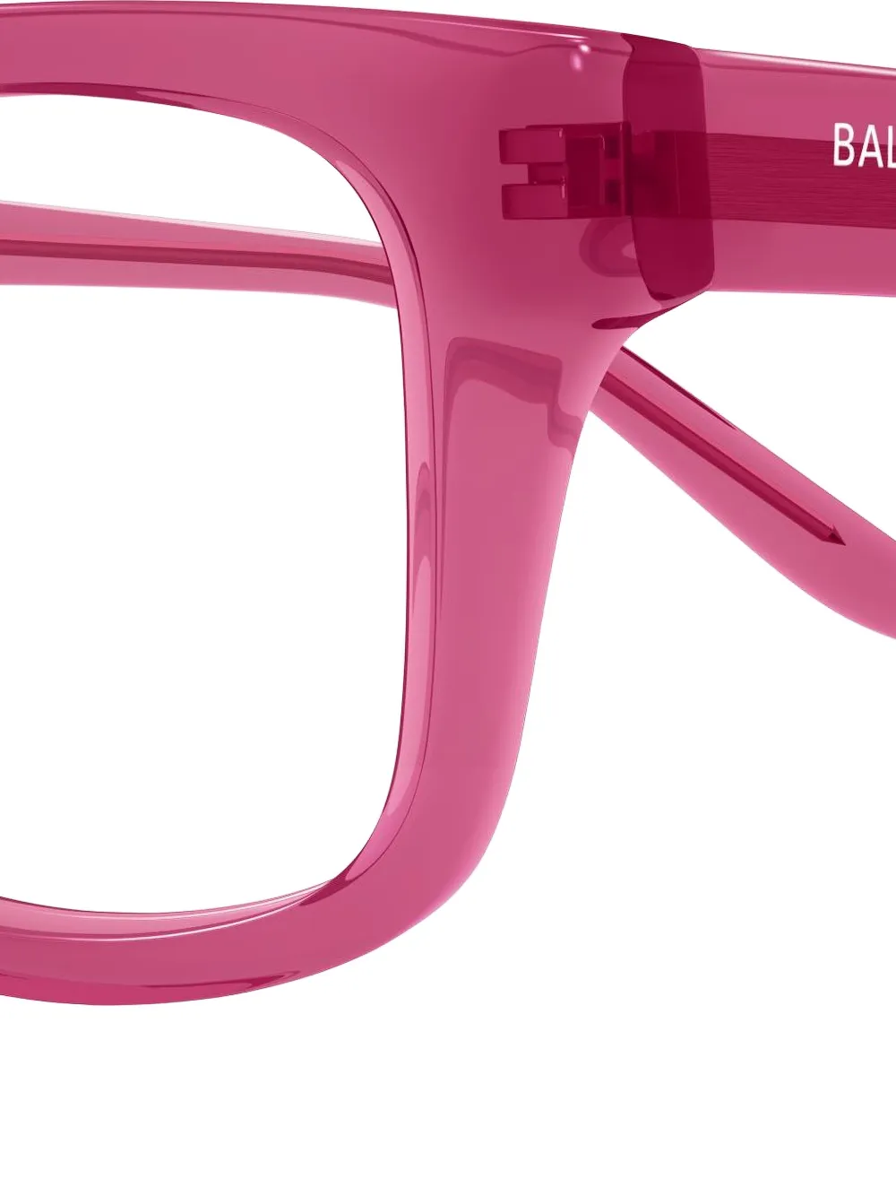 Balenciaga Eyewear Bril met vierkant montuur Roze