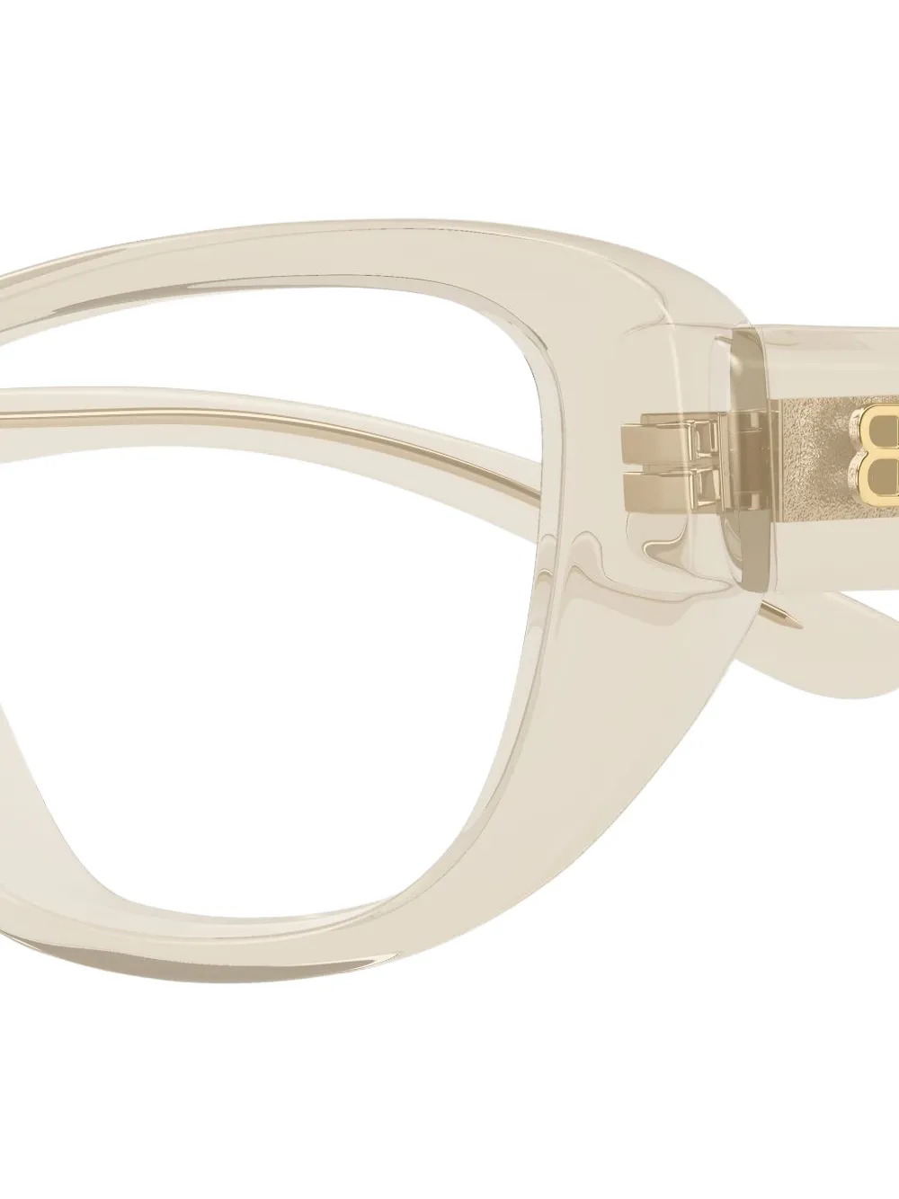 Balenciaga Eyewear BB bril met cat-eye-montuur Beige