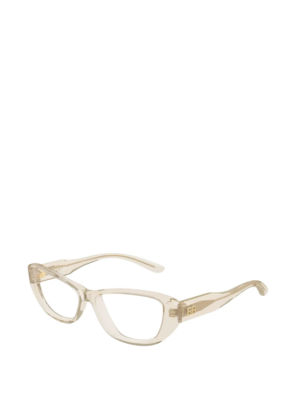 Balenciaga Eyewear BB bril met cat-eye-montuur Beige