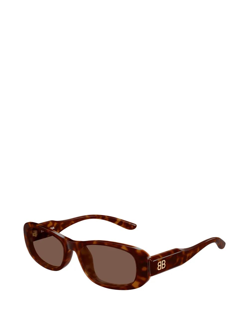 Balenciaga Eyewear tortoiseshell-effect sunglasses Bruin