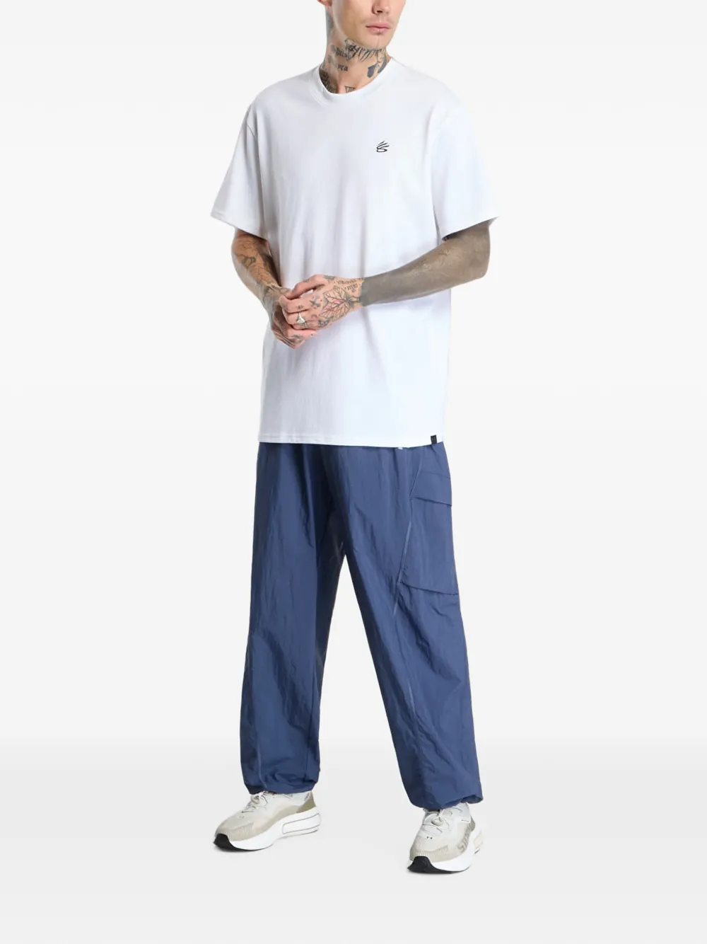 Under Armour Unstoppable woven cargo pants Blauw