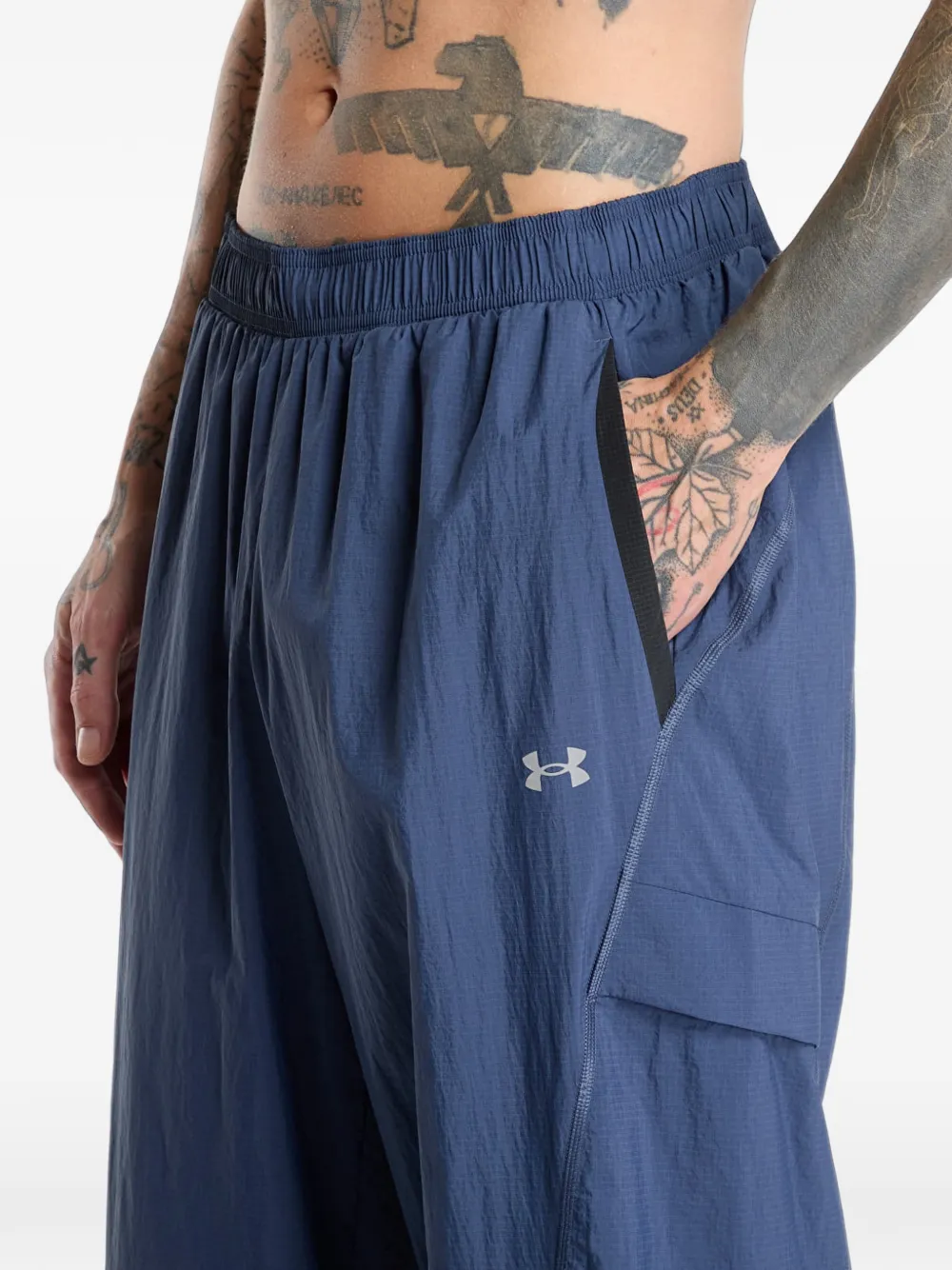 Under Armour Unstoppable woven cargo pants Blauw