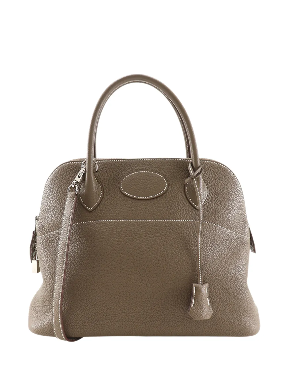 Hermès Pre-Owned 2009 Clemence Bolide Satchel-Tasche 31cm - Braun