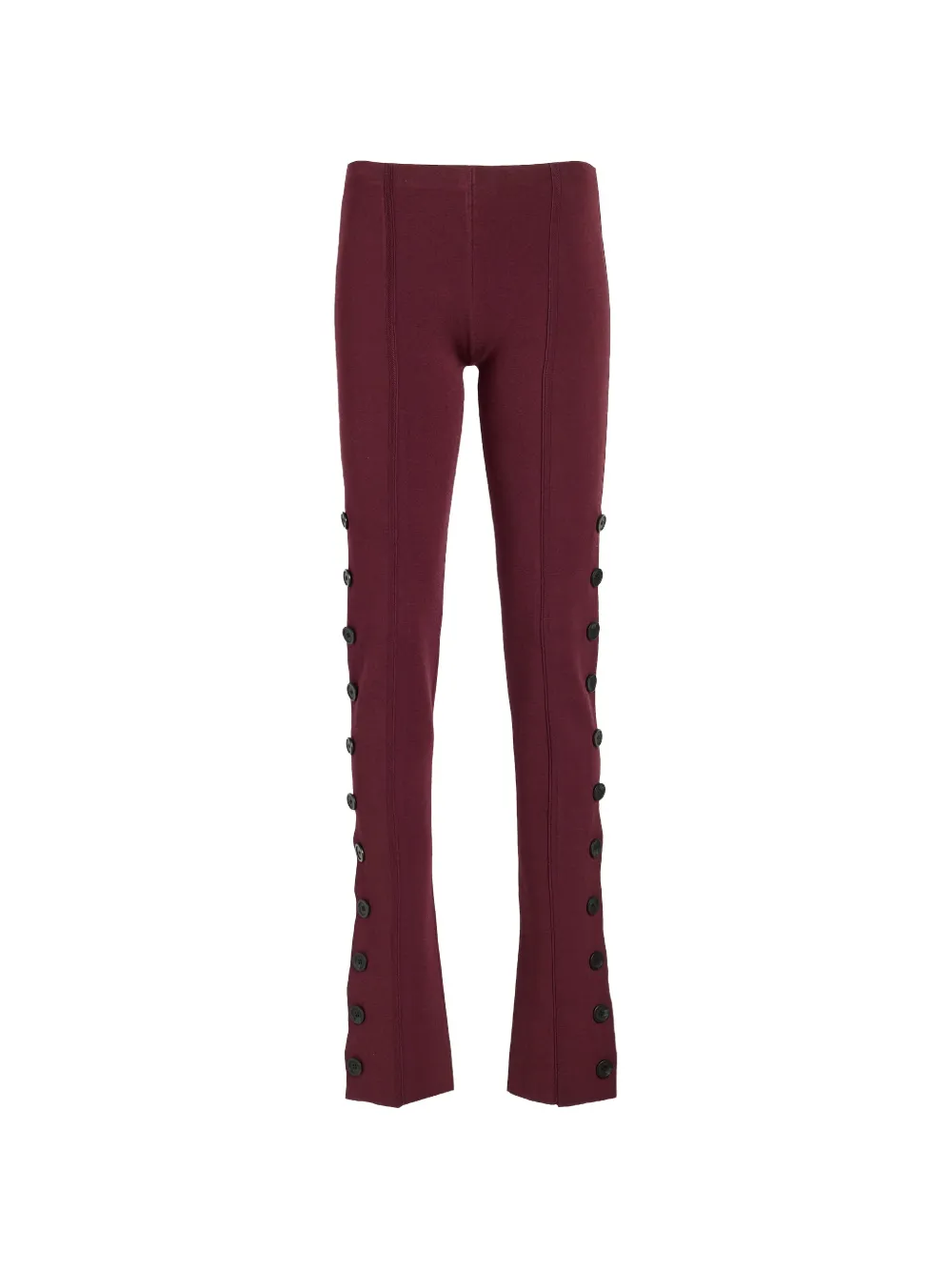 Proenza Schouler Martina pants in compact stretch viscose - Rosso
