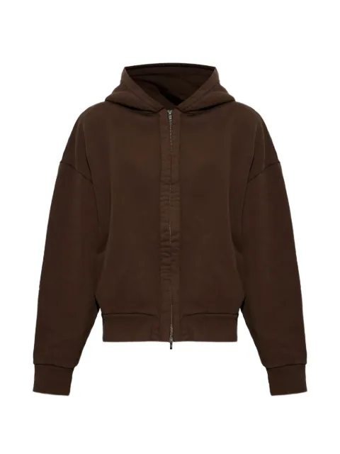 ENTIRE STUDIOS thermal zip-up hoodie