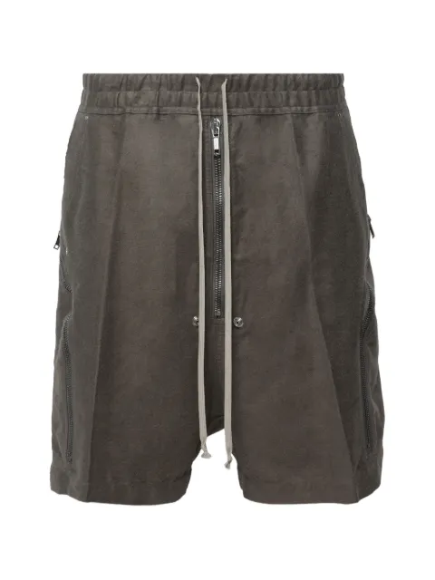 Rick Owens Heizer zip-detail shorts