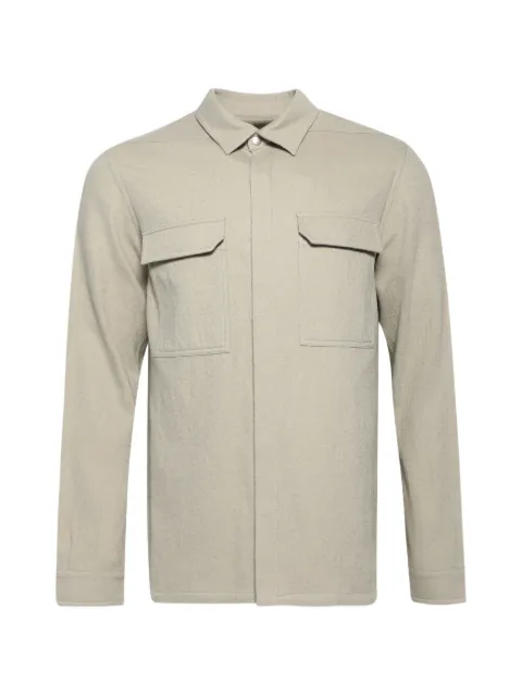 Rick Owens flap-pocket shirt