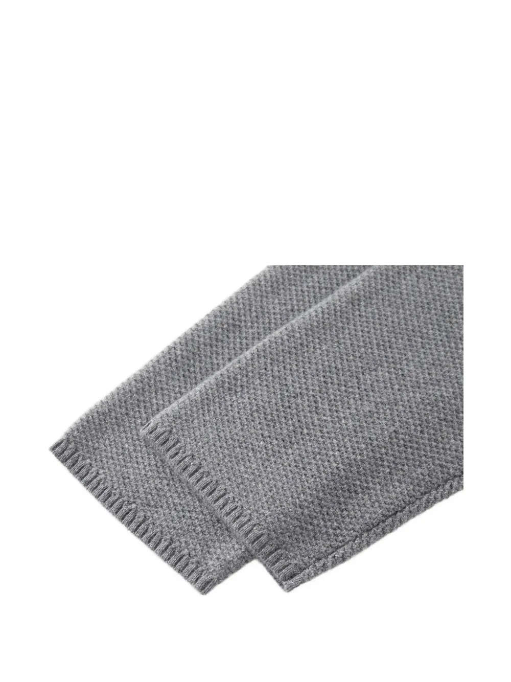Shanghai Tang frog-fastening cropped cardigan Grijs