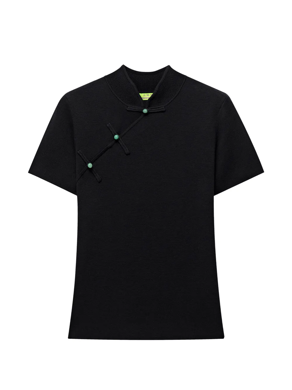 Shanghai Tang Qipao short-sleeve T-shirt - Noir Shanghai Tang Qipao short-sleeve T-shirt - Noir