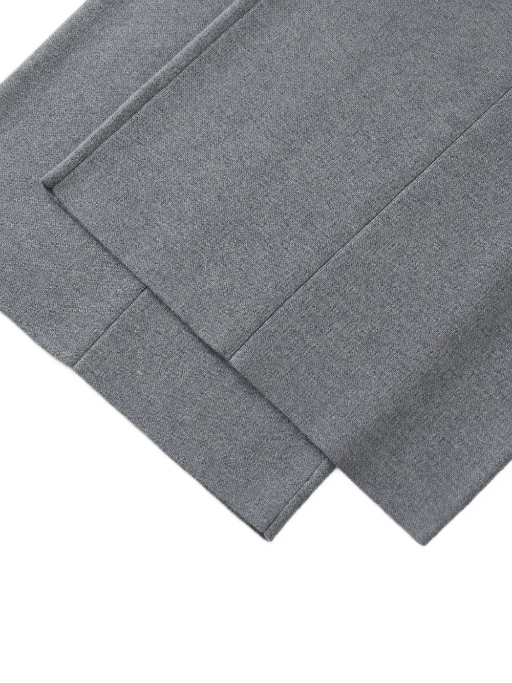 Shanghai Tang pleated palazzo pants Grijs