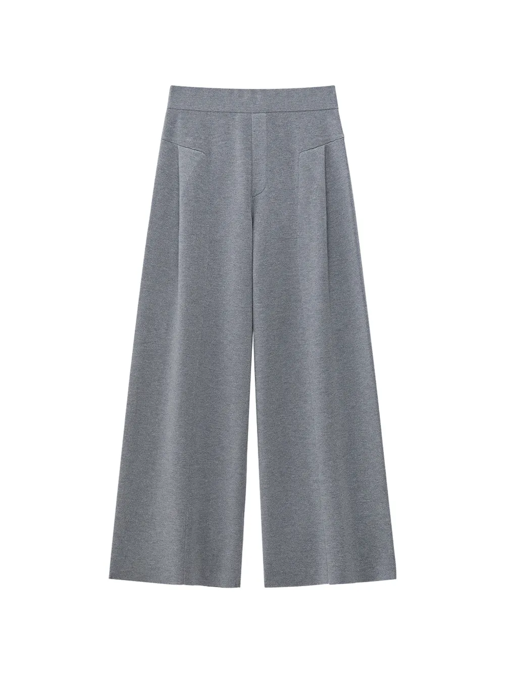 Shanghai Tang pleated palazzo pants - Grigio