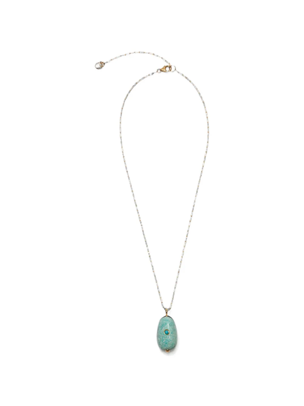 Lizzie Fortunato Darya stone-pendant necklace - Gold
