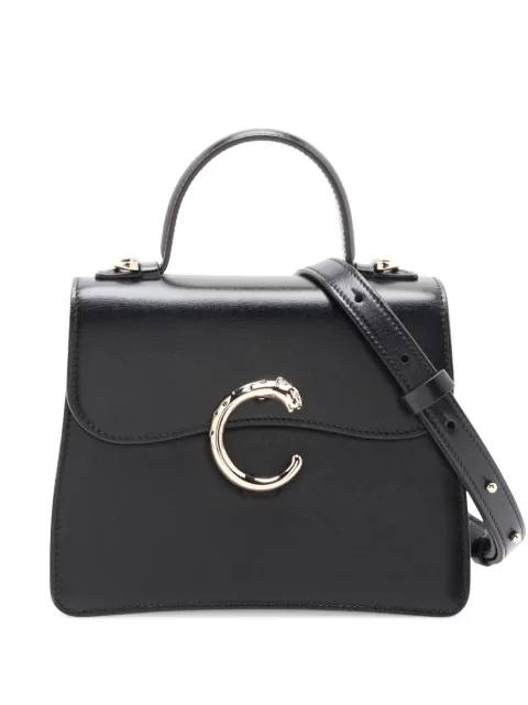 Cartier 2000-2026 Leather Panthere satchel
