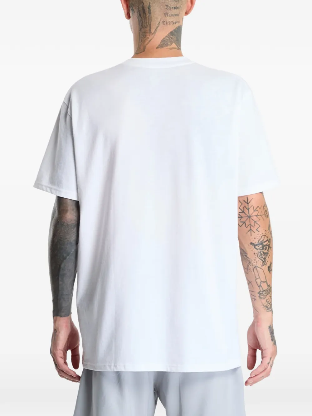 Under Armour Curry logo-print T-shirt Wit