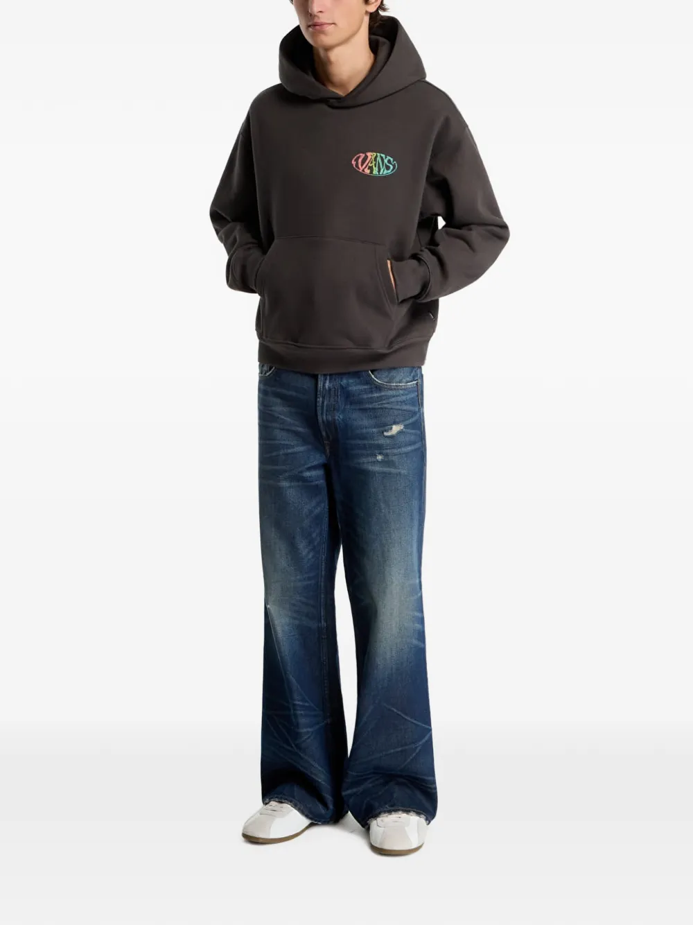 Vans Jetty Sets hoodie Grijs