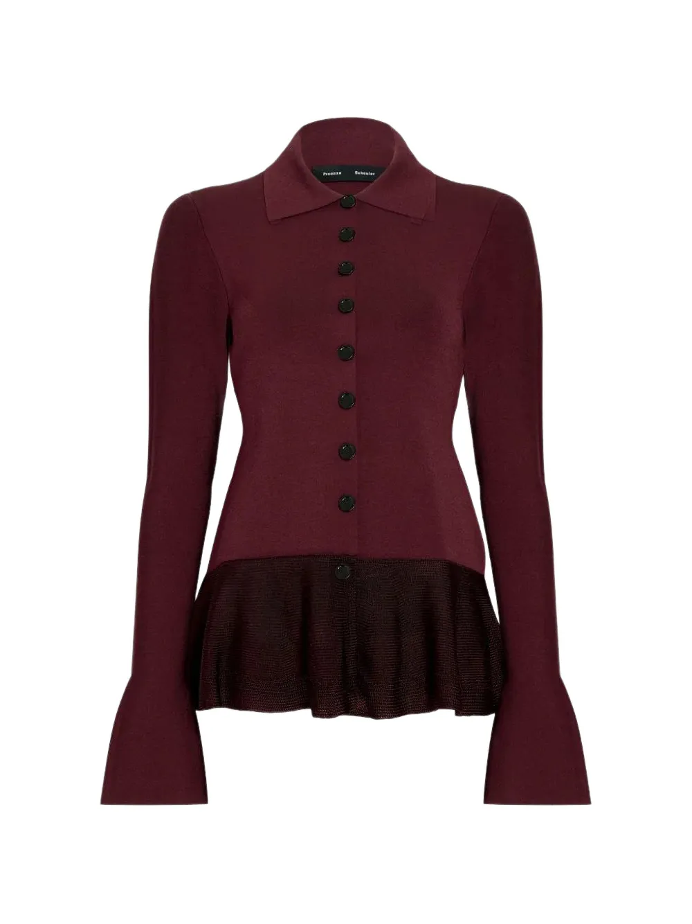 Proenza Schouler Martina jacket in compact stretch viscose