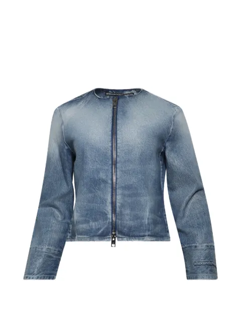 Alexander Wang glazed denim jacket