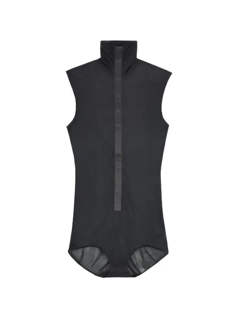 Mugler high-neck sleeveless bodysuit