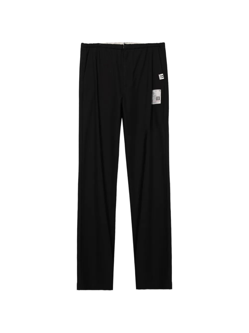 Maison MIHARA YASUHIRO twill flare pants - Schwarz