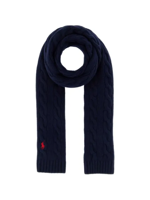 Polo Ralph Lauren cable-knit scarf